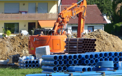 Entwässerungslösungen für Neubaugebiet in Röfingen