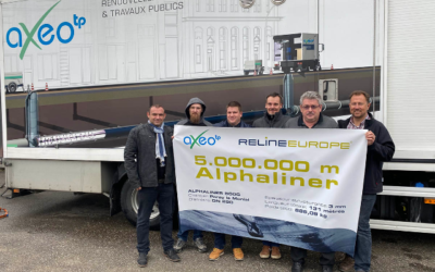 AXEO TP Hoerdt baut fünf Millionsten Meter Alphaliner