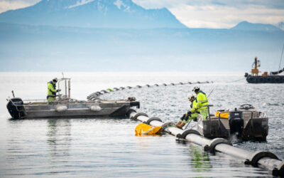 Seewassernutzung für Wärmepumpentechnologie am Genfer See
