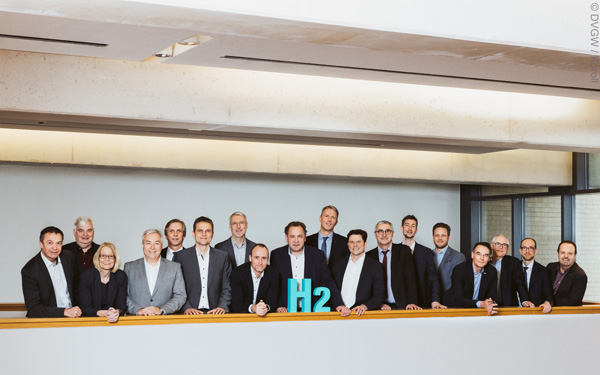 Mitglieder H2-Kompetenzverbunds der deutschen Energiewirtschaft