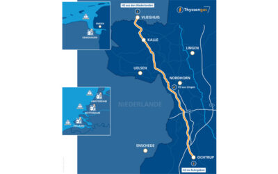 Thyssengas erwirbt RWE-Erdgasleitung für H2-Transport an deutsch-niederländischer Grenze